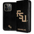 Florida State FSU Seminoles Black iPhone 15 Pro Folio Case